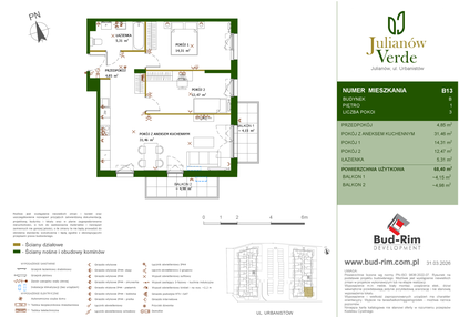 Mieszkanie w inwestycji: Julianów Verde II