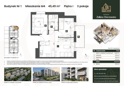 Mieszkanie w inwestycji: Osiedle Zielona Chorzowska