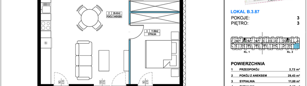 Mieszkanie w inwestycji: Jabłonova