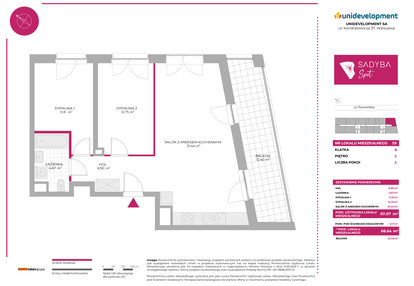 Mieszkanie w inwestycji: Sadyba Spot