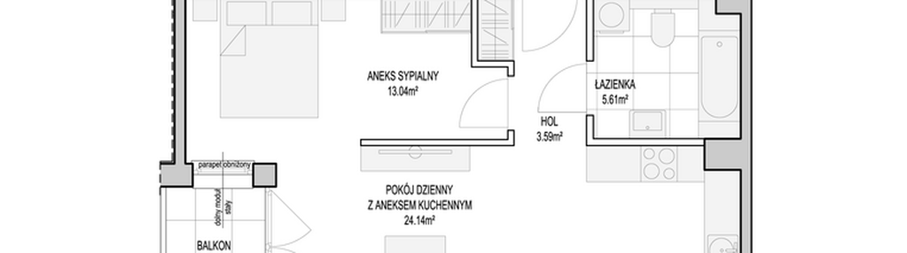 Mieszkanie w inwestycji: Wiszące Ogrody