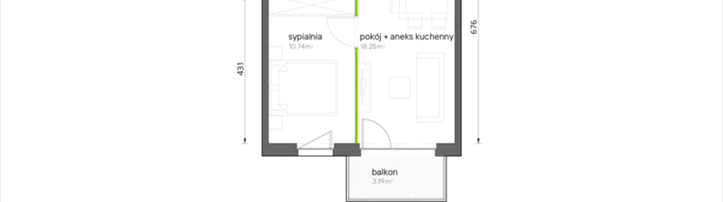 Mieszkanie w inwestycji: Aroniowa Vita