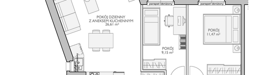 Mieszkanie w inwestycji: Wiszące Ogrody