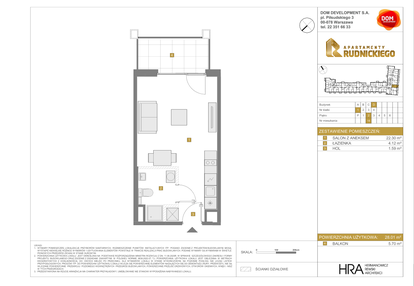 Mieszkanie w inwestycji: Apartamenty Rudnickiego