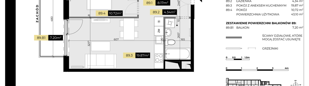 Mieszkanie w inwestycji: Tarasy Śląskie
