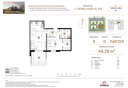 Mieszkanie w inwestycji: Osiedle JAR Heweliusza etap IV