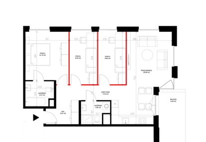 Mieszkanie w inwestycji: INSPIRE ETAP IV – bud. E