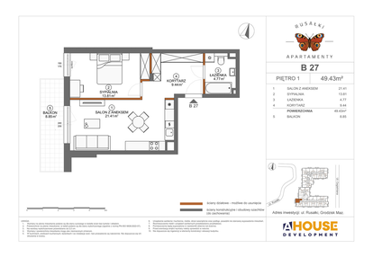 Mieszkanie w inwestycji: Apartamenty Rusałki