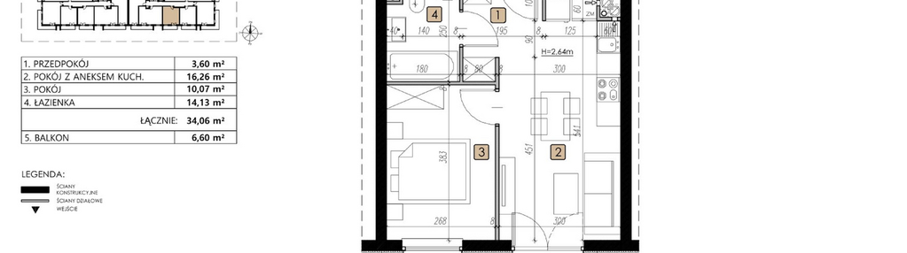 Mieszkanie w inwestycji: Jemiołuszki Park