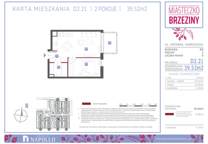 Mieszkanie w inwestycji: Miasteczko Brzeziny II