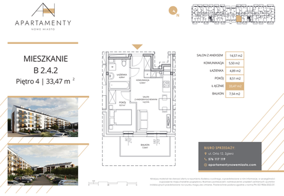 Mieszkanie w inwestycji: Apartamenty Nowe Miasto