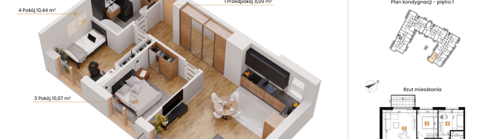 Mieszkanie w inwestycji: Rondo Ceglana etap II