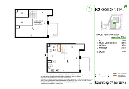 Mieszkanie w inwestycji: Kowalskiego 37