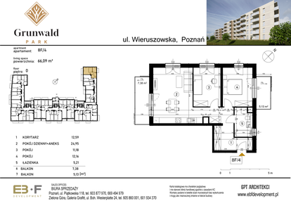 Mieszkanie w inwestycji: Grunwald Park