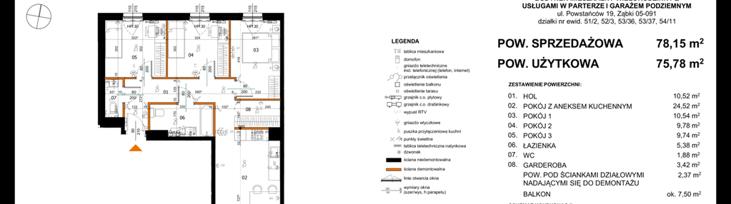 Mieszkanie w inwestycji: Powstańców Residence