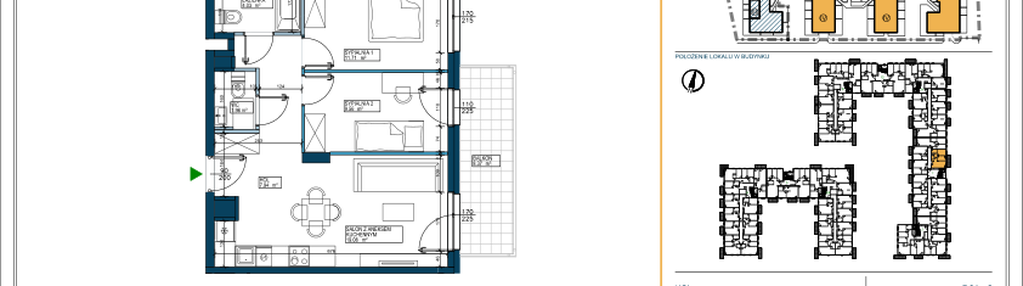 Mieszkanie w inwestycji: Osiedle Hemara - etap III bud. 2 i 3