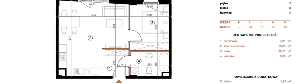 Mieszkanie w inwestycji: LIPOVA