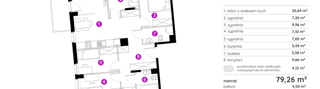 Mieszkanie w inwestycji: Murapol Agosto