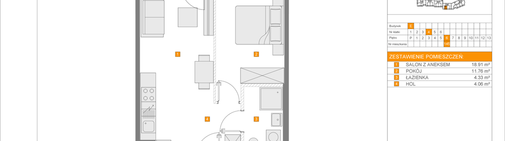 Mieszkanie w inwestycji: Apartamenty Literacka etap 2.2