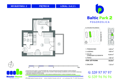Mieszkanie w inwestycji: Baltic Park 2 Pogorzelica bud. 1 i 2