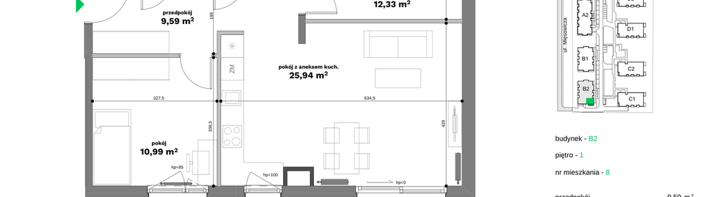 Mieszkanie w inwestycji: Forma Otwarta etap II