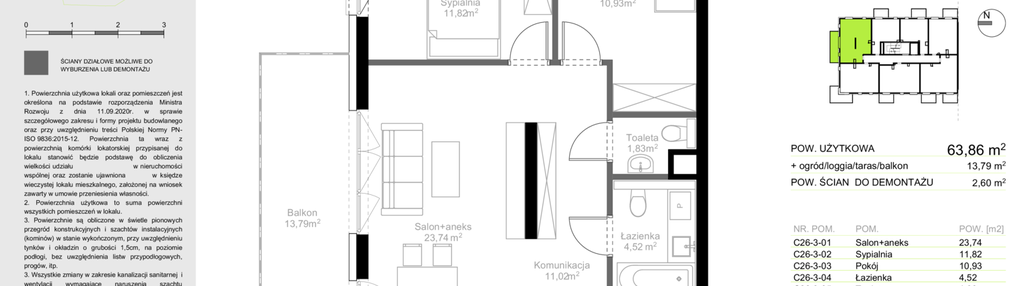 Mieszkanie w inwestycji: Sielec Renarda etap II