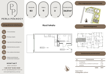 Mieszkanie w inwestycji: Perła Północy etap 2