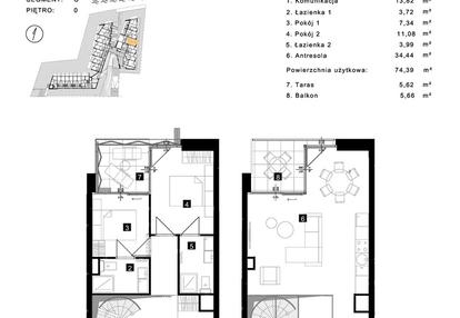 Mieszkanie w inwestycji: Cisha Apartamenty Dziwnów