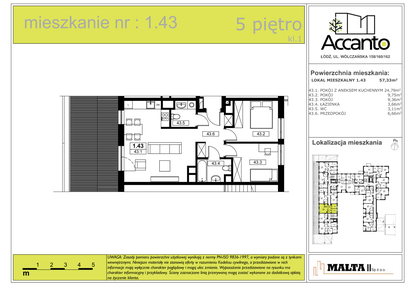 Mieszkanie w inwestycji: Accanto