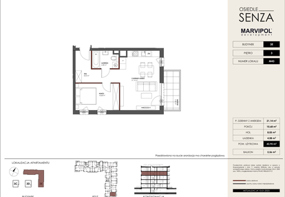 Mieszkanie w inwestycji: Osiedle Senza