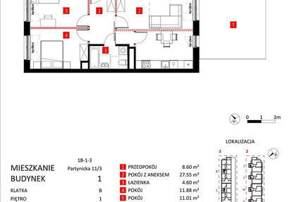 Mieszkanie w inwestycji: Apartamenty Jeździecka