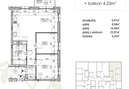 Mieszkanie w inwestycji: Zakątek Flora