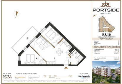 Mieszkanie w inwestycji: Portside Bałtycka