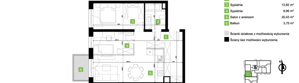 Mieszkanie w inwestycji: Nowa Częstochowa Mościckiego