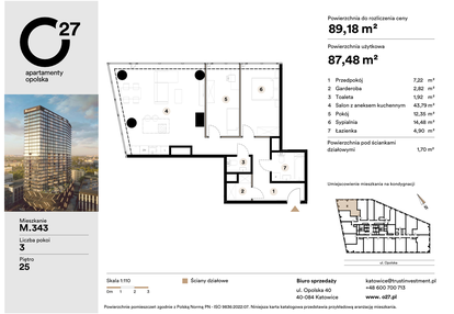 Mieszkanie w inwestycji: O27 Apartamenty Opolska