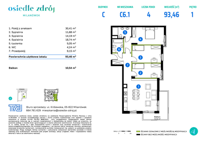 Mieszkanie w inwestycji: Osiedle Zdrój