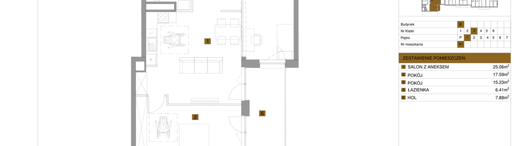 Mieszkanie w inwestycji: Apartamenty nad Oławką etap II