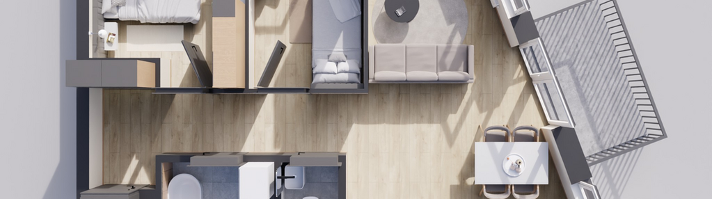 Mieszkanie w inwestycji: Odrzańskie Bulvary