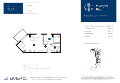 Mieszkanie w inwestycji: Murapol Rivo