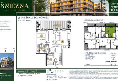 Mieszkanie w inwestycji: Śnieżna - Osiedle nad Przemszą
