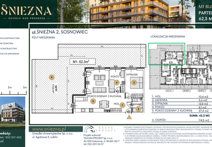 Mieszkanie w inwestycji: Śnieżna - Osiedle nad Przemszą