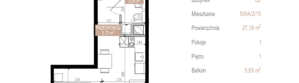 Mieszkanie w inwestycji: Apartamenty Świeradowska