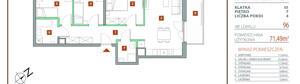 Mieszkanie w inwestycji: UNO Bemowo