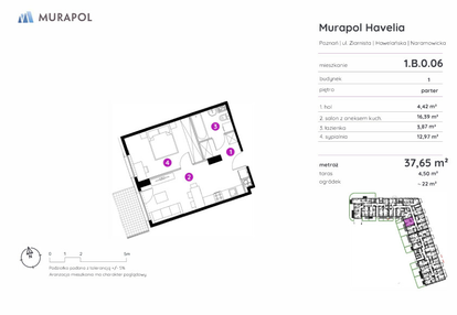 Mieszkanie w inwestycji: Murapol Havelia