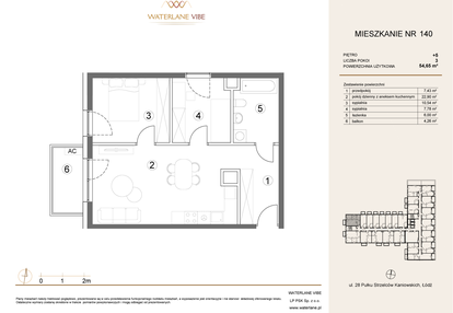 Mieszkanie w inwestycji: Waterlane Vibe