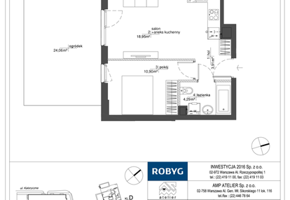 Mieszkanie w inwestycji: Rytm Mokotowa - etap 2A