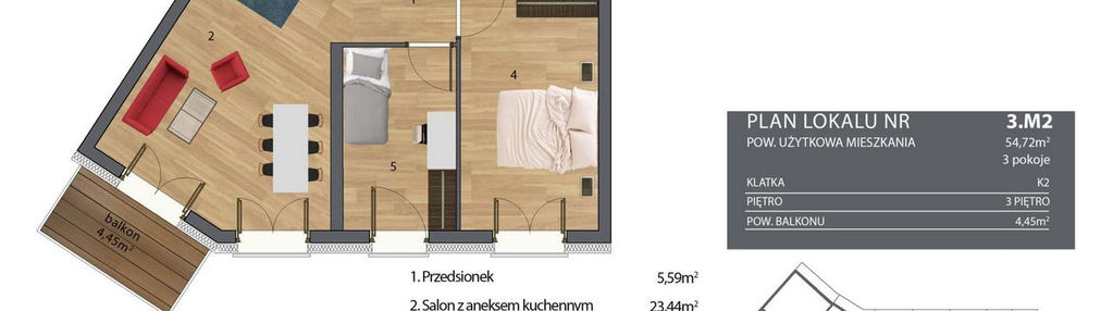 Mieszkanie w inwestycji: Nyska Residence