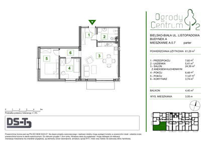 Mieszkanie w inwestycji: Ogrody Centrum 2