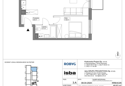 Mieszkanie w inwestycji: Apartamenty Krakowska etap VIII