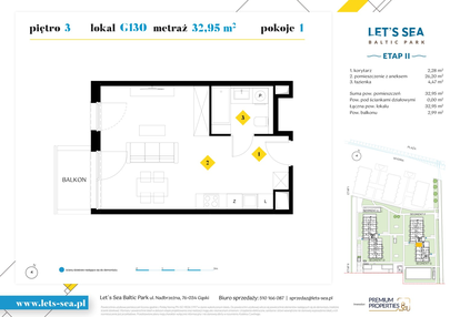 Mieszkanie w inwestycji: Let's Sea Baltic Park II